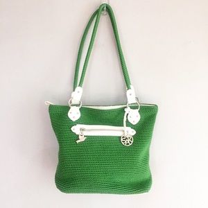 The Sak Green Straw Bag